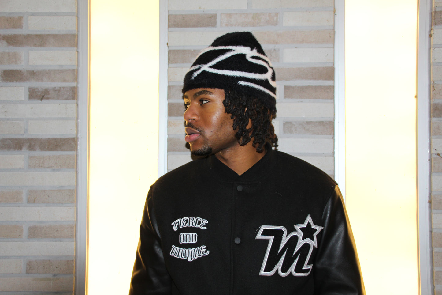 MOHAIR BEANIE (BLACK)