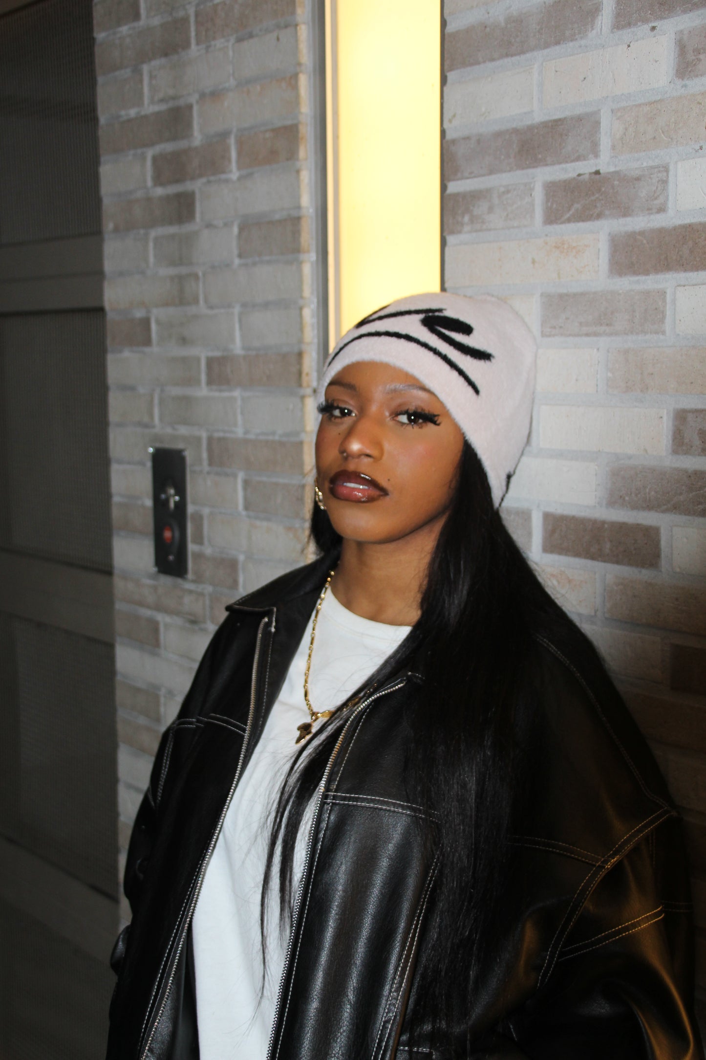 MOHAIR BEANIE (GRAY)